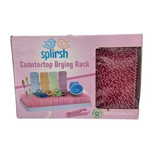 Splirsh Countertop Drying Rack Baby‎ Bottle Nipple Pacifier Organizer